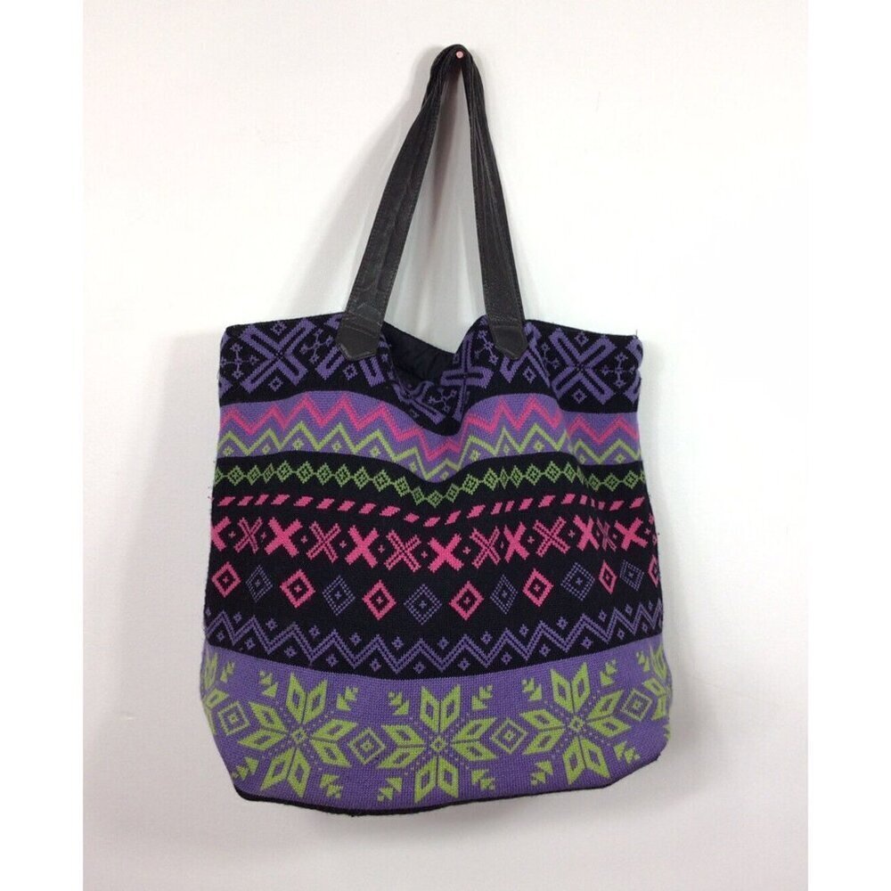 Neve Nordic Wool Tote Bag Purse